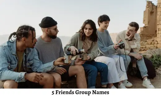 5 Friends Group Names