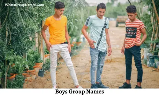 Boys Group Names