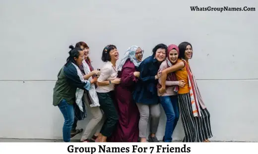 Group Names For 7 Friends