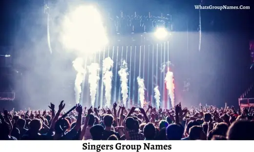 Singers Group Names