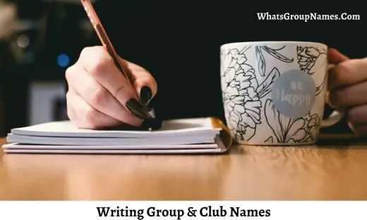 Writing Group & Club Names