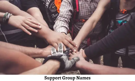 Support Group Names