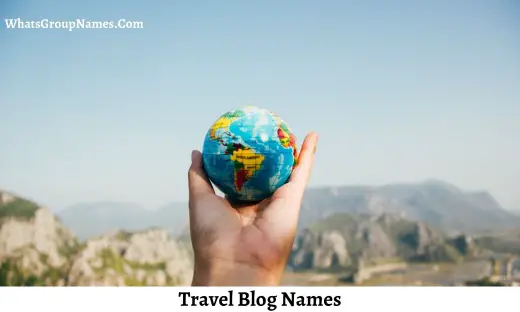 Travel Blog Names