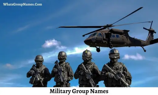 Military Group Names