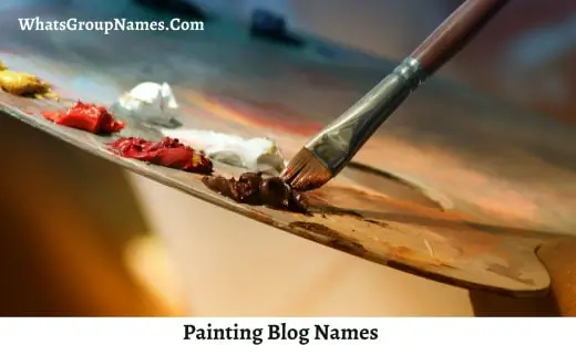 Painting Blogs Names