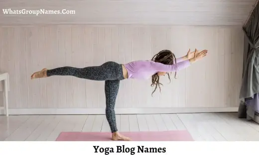Yoga Blog Names