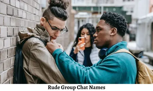 Rude Group Chat Names