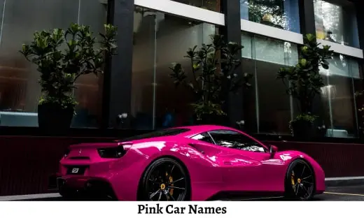 Pink Car Names