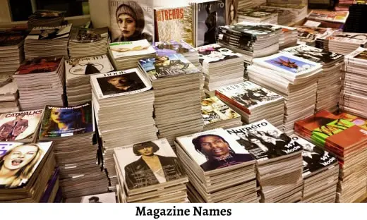 Magazine Names