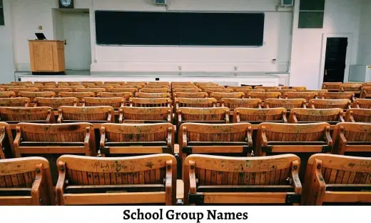 School Group Names