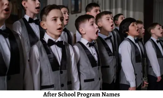 After School Program Names