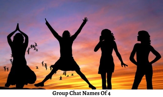 Group Chat Names Of 4