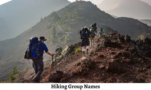 Hiking Group Names