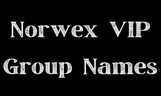 Norwex VIP Group Names