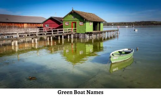 Green Boat Names