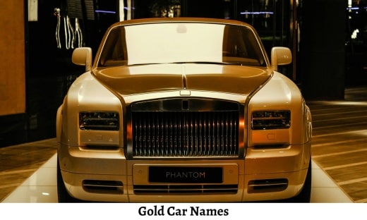 Gold Car Names