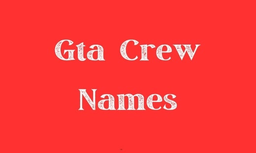 Gta Crew Names