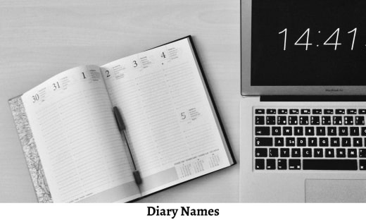 Diary Names