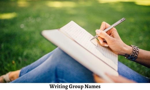 Writing Group Names