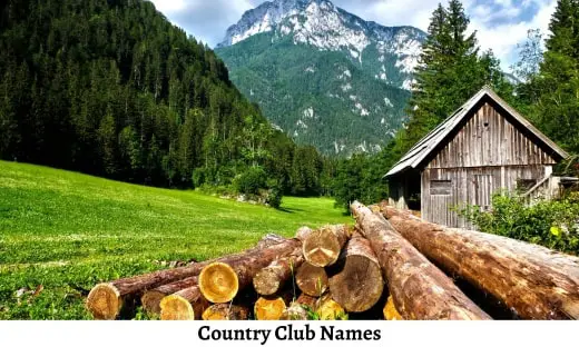 Country Club Names