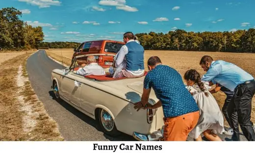 Funny Car Names