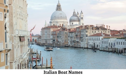 Italian Boat Names