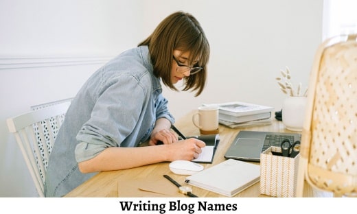 Writing Blog Names